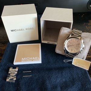 Men’s silver dress Michael Kors watch